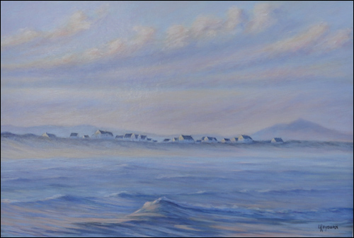 Across the bay
